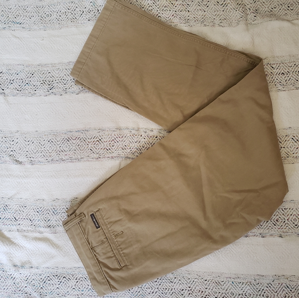 Eddie Bauer Medium Brown Khaki Pants Men's 35/34